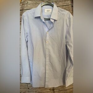 Men's Blue Checkered Shirt